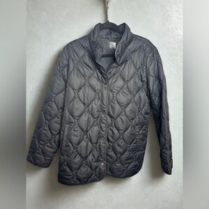 Women's Black Puffer Jacket